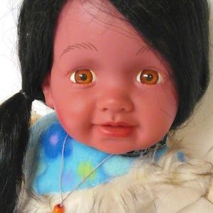 Babydoll Southwestern Culture Doll baby in American Native design outfit